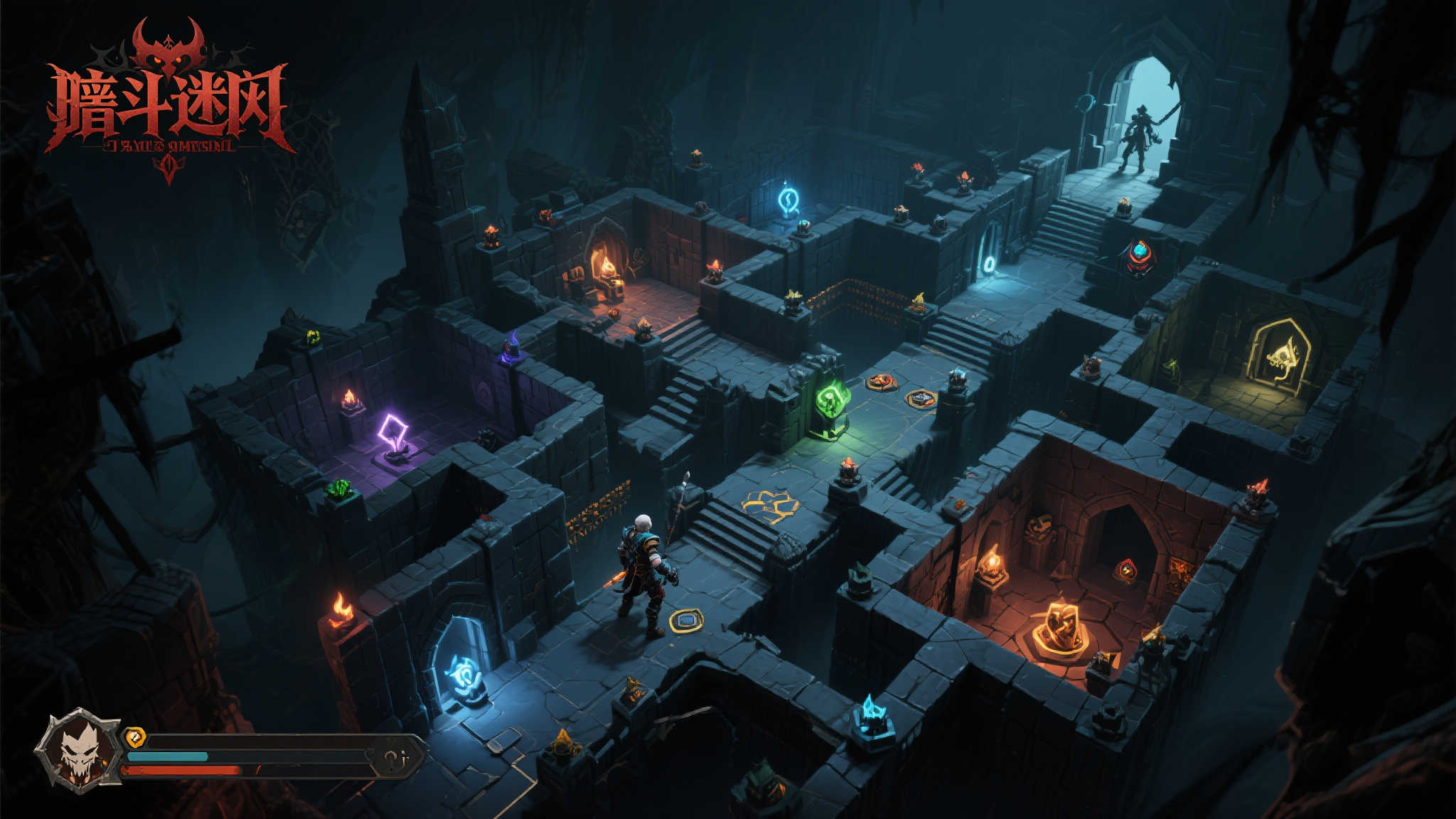 从经典到创新:《暗斗迷宫》如何演变为类银河恶魔城风格的黑暗游戏 从经典到创新:《暗斗迷宫》如何演变为类银河恶魔城风格的黑暗游戏