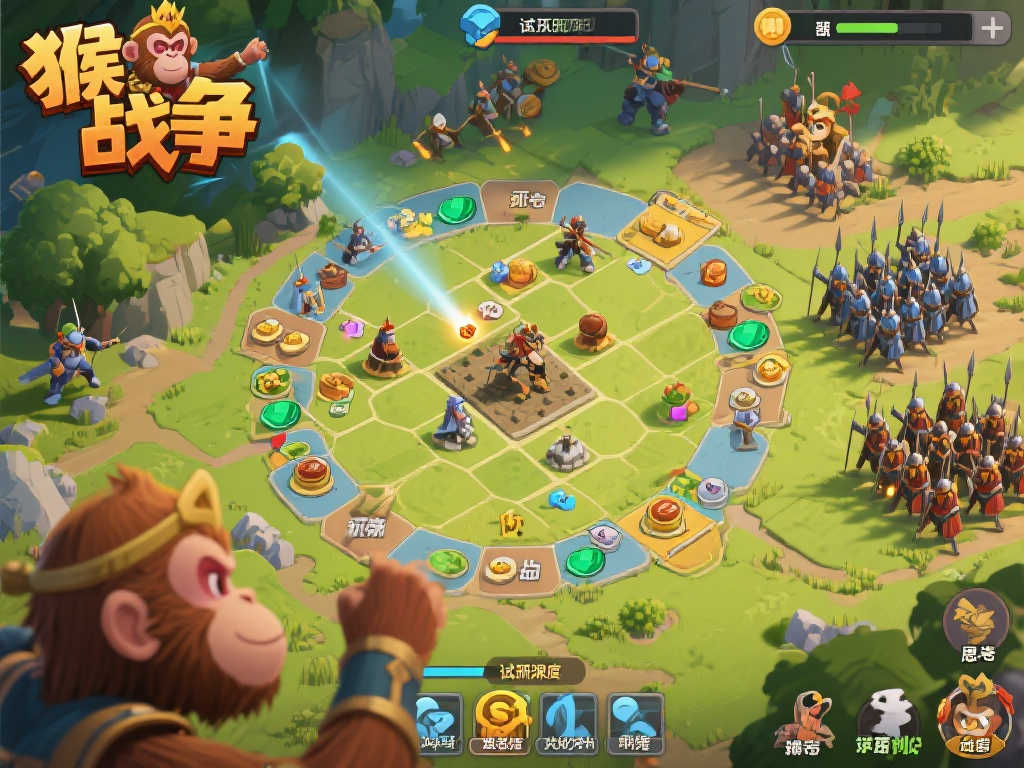 经典回合制力作《猿猴战争》试玩版上线,完整版年底震撼来袭 经典回合制力作《猿猴战争》试玩版上线,完整版年底震撼来袭